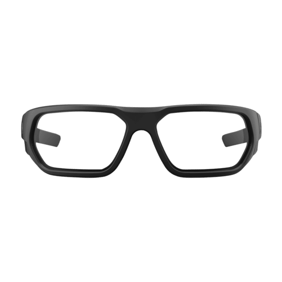 Magpul Radius Black Frame Safety Glasses with Clear Lenses
